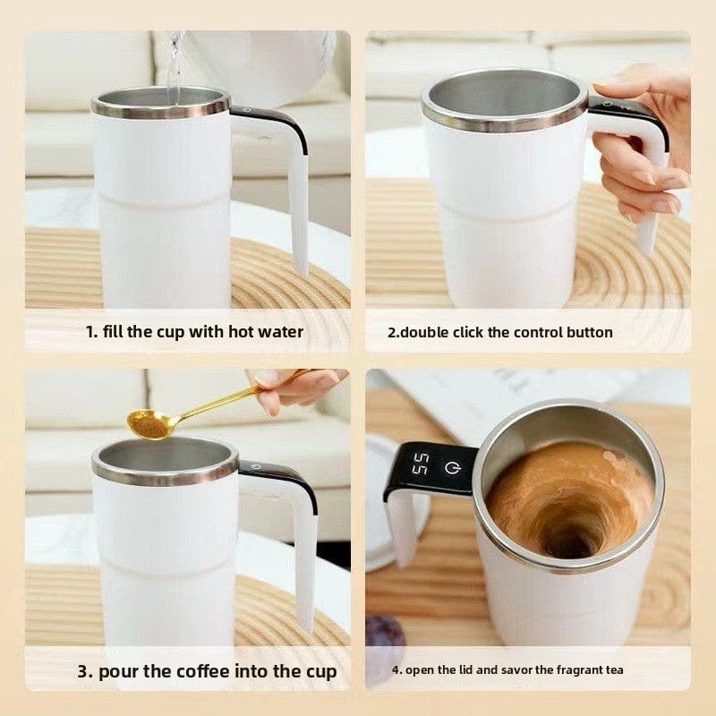 Motomug - Auto Stirring Mug | Auto-Mix Coffee & Protein Shakes
